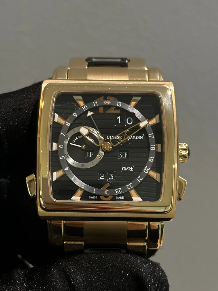 Ulysse Nardin Quadrato Dual Time Perpetual 326-90/69